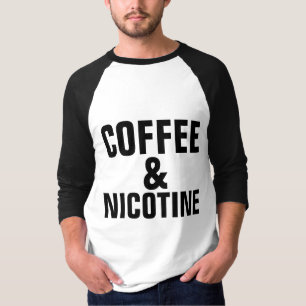 T-Shirts CAFÉ E NICOTINA