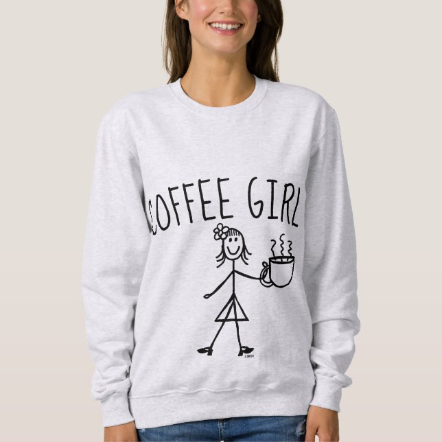 T-shirts CAFÉ GIRL (Frente)