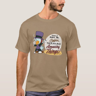 T-shirts Café surpreendente - o T dos homens das galinhas