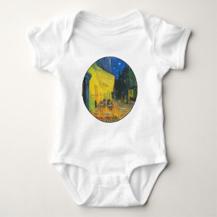 T-shirts Café Terrace Cena de Rua Francesa de Van Gogh
