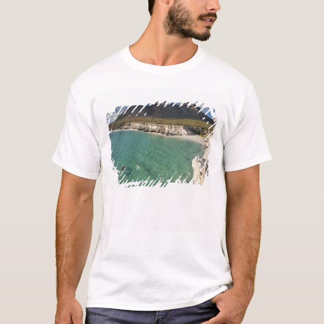 T-shirts Caiaqueiro no Golfo da Califórnia na Isla (Frente)
