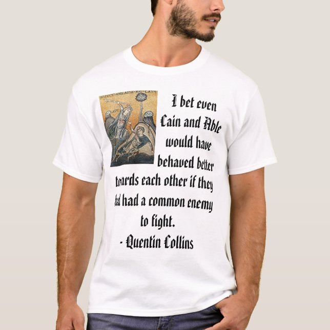 T-shirts Cain e Abel (Frente)