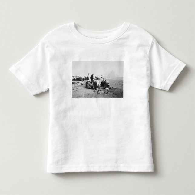 T-shirts Cairo Egito, Jóqueis de Camelo Pirâmides de Gizé ( (Frente)