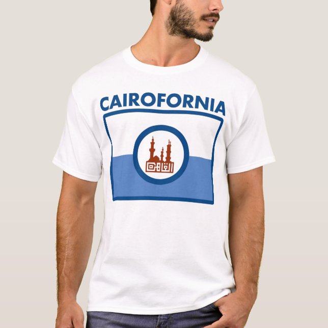 T-SHIRTS CAIROFORNIA (Frente)