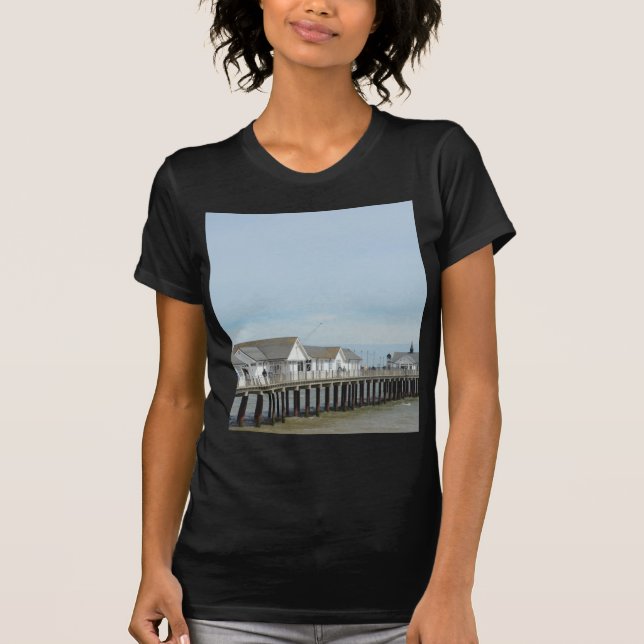 T-shirts Cais de Southwold Suffolk (Frente)