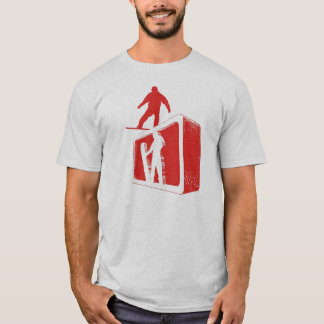 T-shirts caixa da neve
