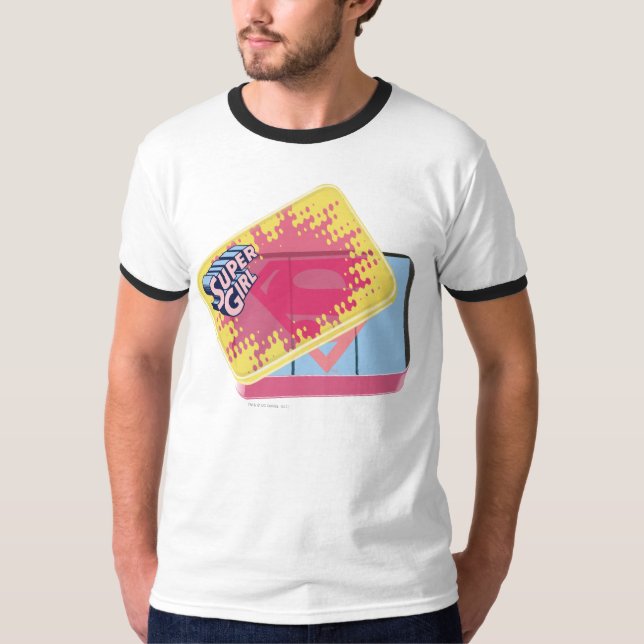 T-shirts Caixa da Supergirl (Frente)
