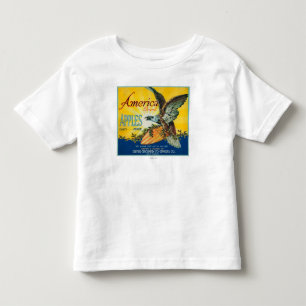 T-shirts Caixa LabelDufur de América Apple, OU