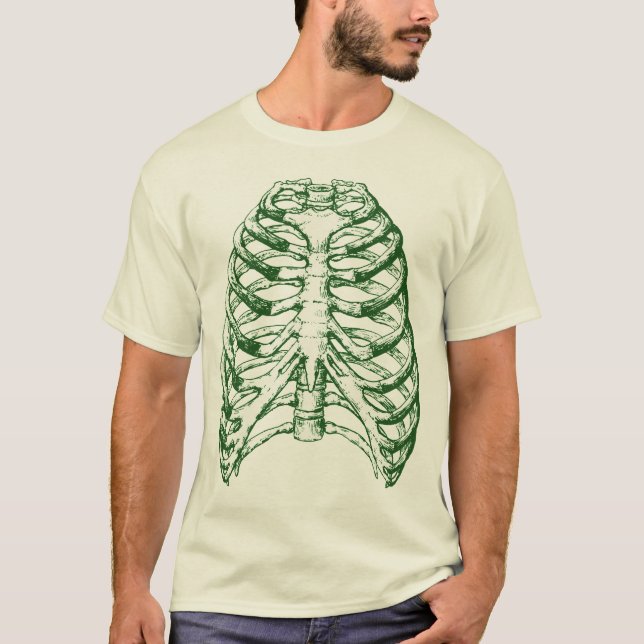 T-shirts Caixa torácica (Frente)
