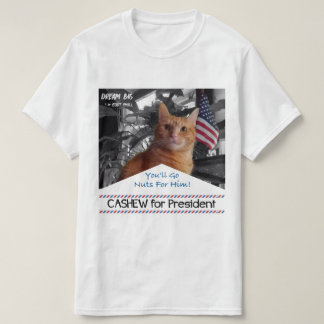 T-shirts Caju para o presidente