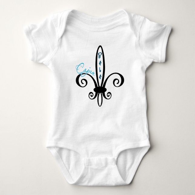 T-shirts Cajun Baby (Frente)