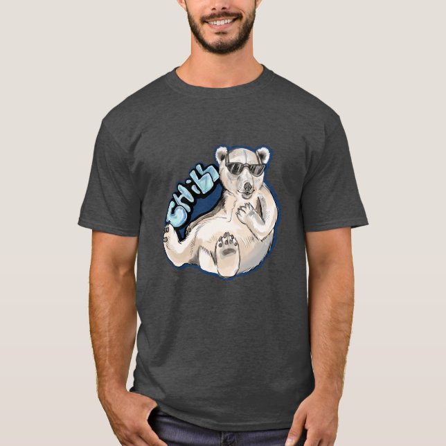 T-shirts Calar Urso Polar (Frente)