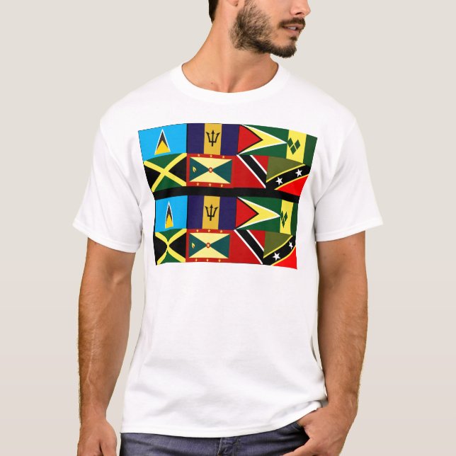 T-shirts Calçado do pavilhão das Caraíbas (Frente)