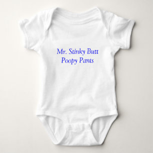 T-shirts Calças poopy do bumbum do Sr. Fedido