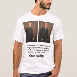T-shirts calcool, Calvin Coolidge