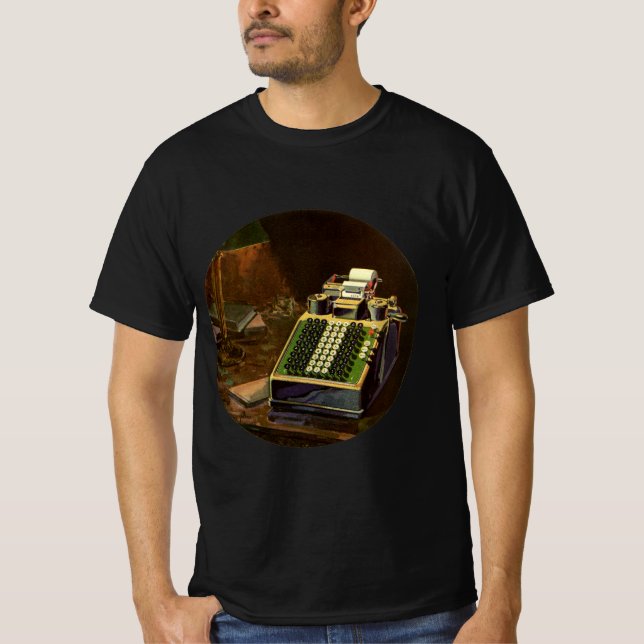 T-shirts Calculadora Contábil Comptometer Empresarial Vinta (Frente)