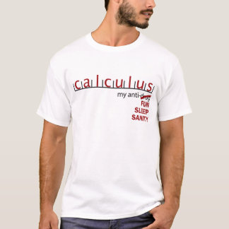 T-shirts Cálculo antinarcótico