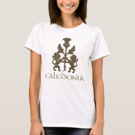 T-shirts Caledónia com Leões e Tistos