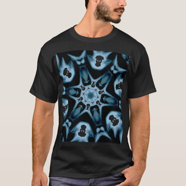 T-shirts Caleidoscópio da vela (Frente)