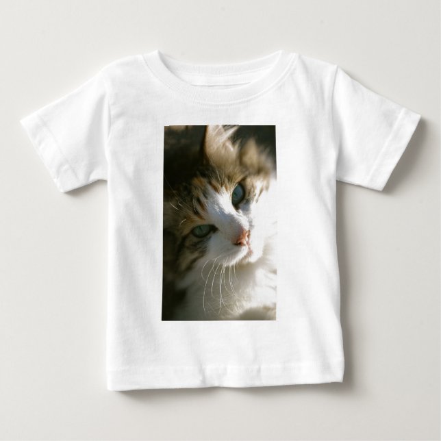 T-shirts Calico Tiger Cat (Frente)