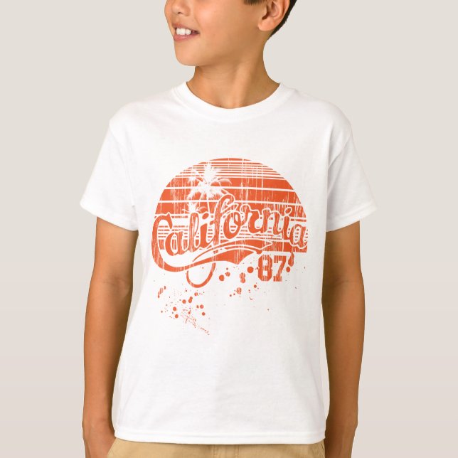 T-shirts Califórnia 87 (Frente)
