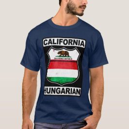 T-shirts California Húngaro Americano