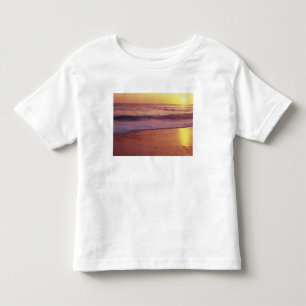 T-shirts Califórnia, perto de Santa Cruz, Vista da praia em