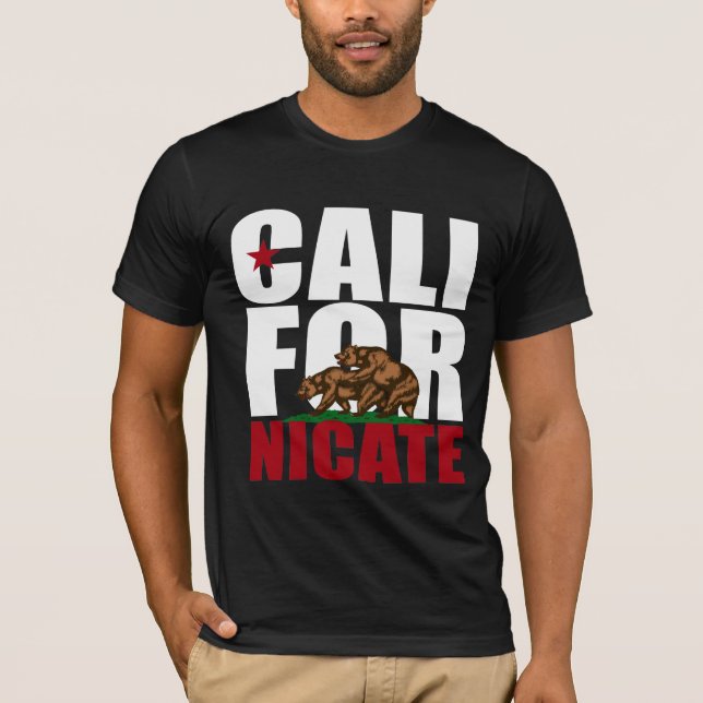 T-SHIRTS CALIFORNIQUE - (Frente)