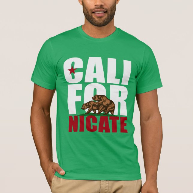T-SHIRTS CALIFORNIQUE - (Frente)