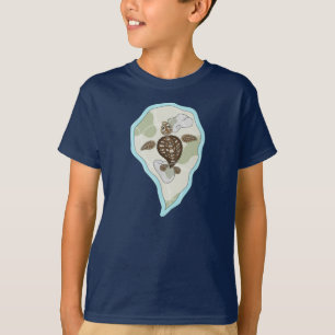 T-shirts Callie the Sea Turtle Kid's e Baby Dark Shirt