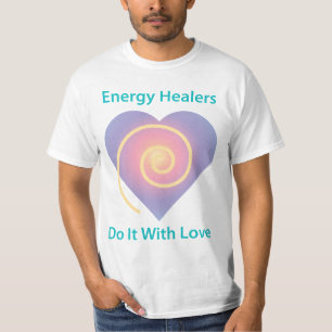 T-shirts Calores de energia fazem isso com amor