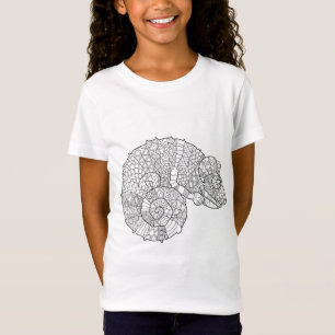 T-shirts Camaleão Zendoodle