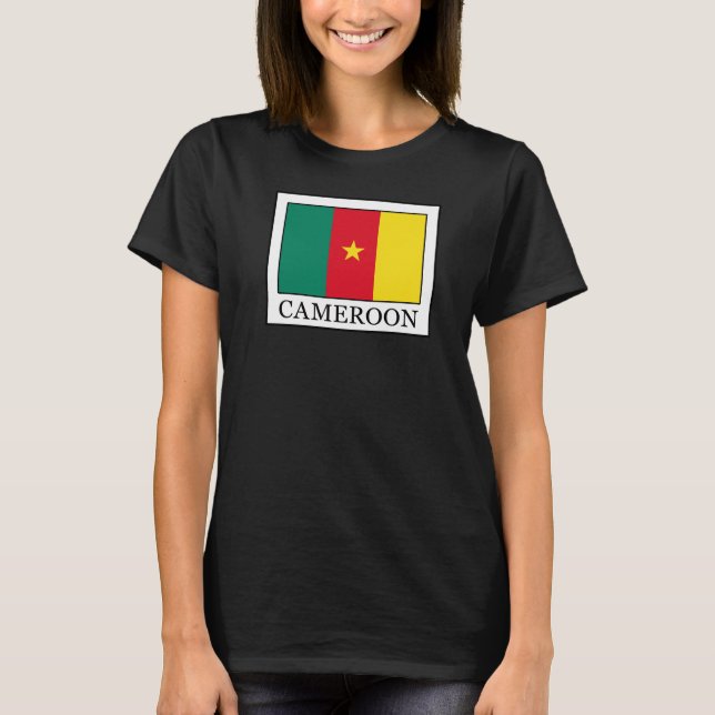 T-shirts Camarões (Frente)