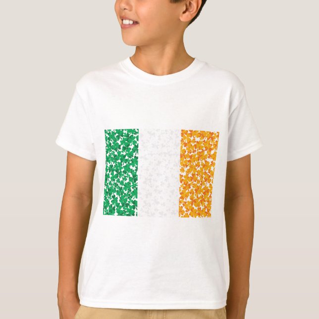 T-shirts Camarões numa bandeira (Frente)