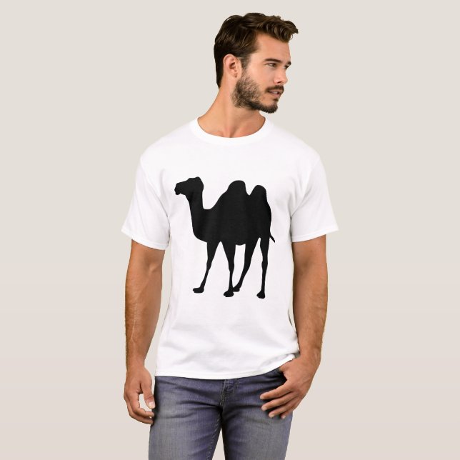 T-shirts Camel Silhouette (Frente Completa)