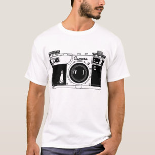 T-shirts Câmera Clássica