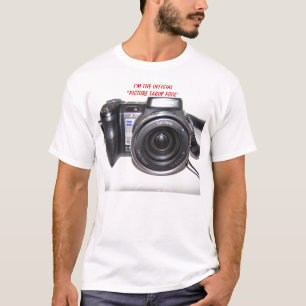 T-shirts Câmera, eu sou da "o tolo oficial de Takin imagem