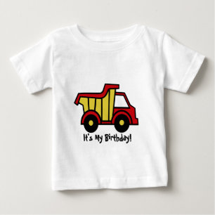 T-shirts Camião basculante do divertimento da construção