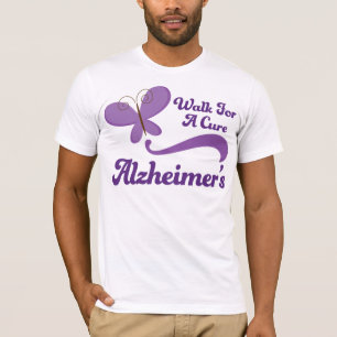 T-shirts Caminhada de Alzheimers para uma cura