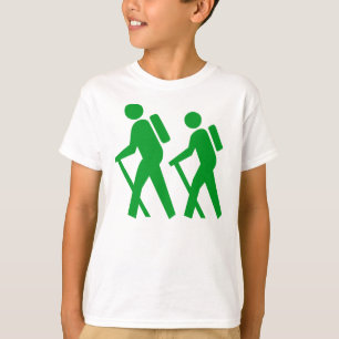 T-shirts Caminhando o símbolo que caminha o símbolo