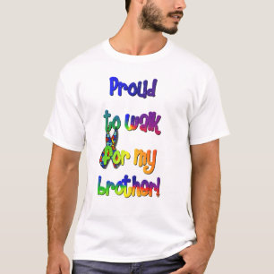 T-shirts Caminhante da consciência do autismo
