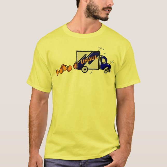 T-shirts Caminhão da abóbora (Frente)