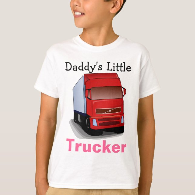 T-shirts Camionista pequeno (Frente)