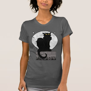 T-shirts "Camisa do gato preto"
