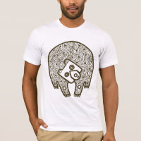 Camisa-luz do urso