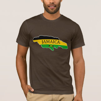 T-shirts Camisa-Marca de nomes do designer de mapas da Jama