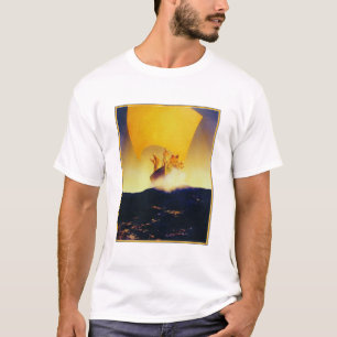 T-shirts Camisa:  Navio de pirata - por Maxfield Parrish