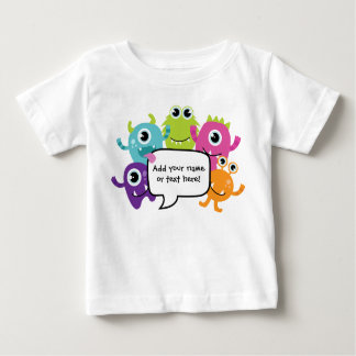 T-shirts Camisa/Romper personalizados - design pequeno do