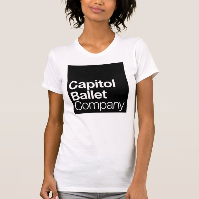 T-shirts Camisa-T da Companhia de Balés do Capitol Women's  (Frente)