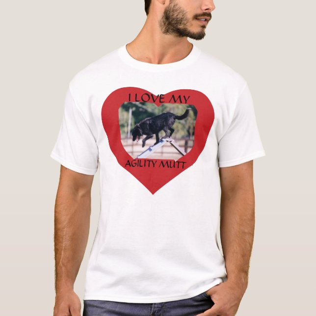 T-shirts Camisa-T de agilidade mutável - Personalizada (Frente)